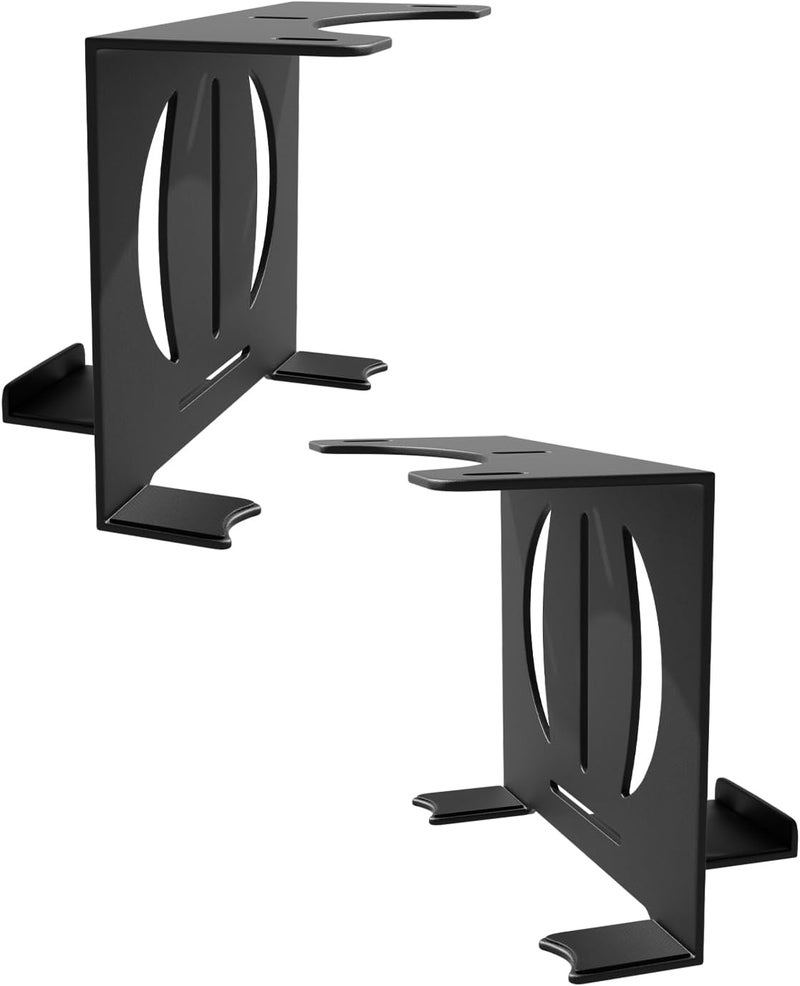 Karanava Mount for PS5 Under Desk with Controller Headset Holder - All-in-One Space-Saving Stand for PS5 Consoles,Game Storage-Clutter-Free Gaming Setup - Image 2